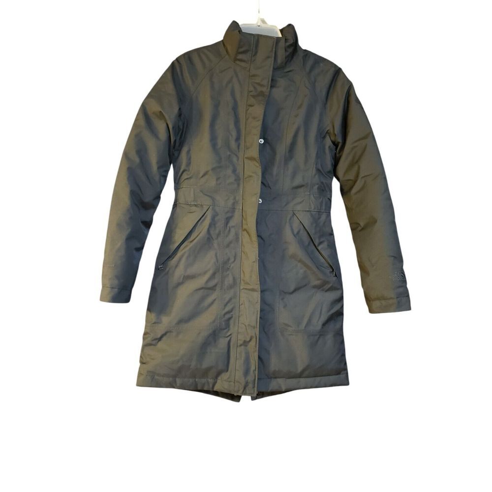 The North Face Womens Arctic‎ Parka Jacket Long Down Size X-Small Black *No hood